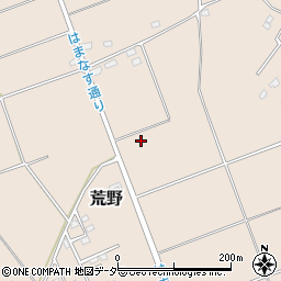 茨城県鹿嶋市荒野2168周辺の地図