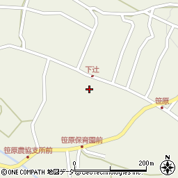 長野県茅野市湖東笹原1180-3周辺の地図