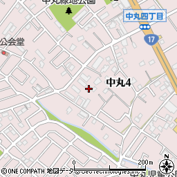 ウエノテックス株式会社　関東営業所周辺の地図