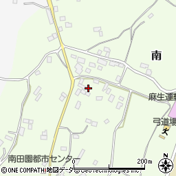 茨城県行方市南221-1周辺の地図