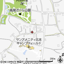 埼玉県北本市高尾9丁目243周辺の地図