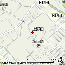 埼玉県白岡市上野田784周辺の地図