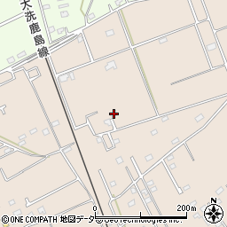 茨城県鹿嶋市荒野2217-2周辺の地図