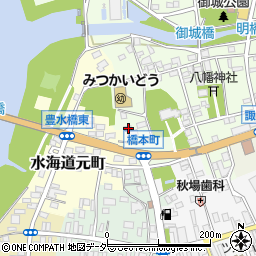 茨城県常総市水海道橋本町3409周辺の地図