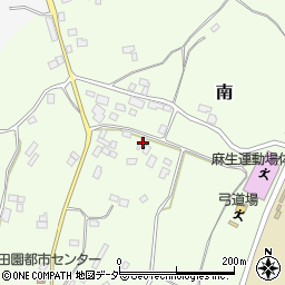 茨城県行方市南223周辺の地図