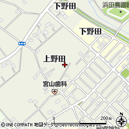 埼玉県白岡市上野田766周辺の地図