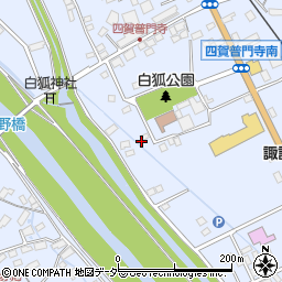 長野県諏訪市四賀普門寺493周辺の地図