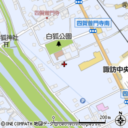 長野県諏訪市四賀普門寺489周辺の地図