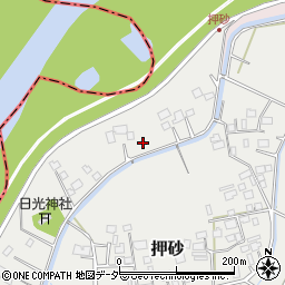 茨城県つくばみらい市押砂706周辺の地図