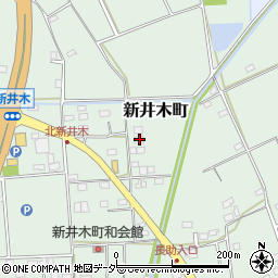 茨城県常総市新井木町239-2周辺の地図