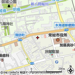 茨城県常総市水海道諏訪町3302周辺の地図
