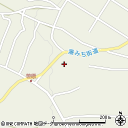 長野県茅野市湖東笹原1139-イ周辺の地図