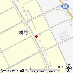 茨城県行方市橋門99周辺の地図