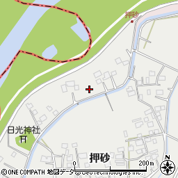 茨城県つくばみらい市押砂702周辺の地図