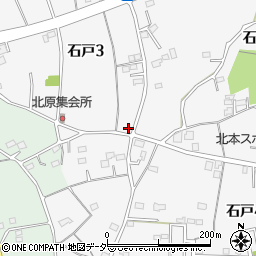 埼玉県北本市石戸3丁目193周辺の地図