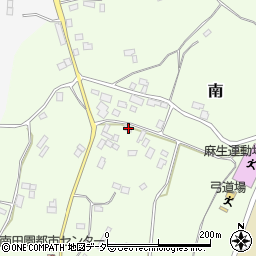 茨城県行方市南221周辺の地図