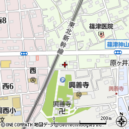 埼玉県白岡市篠津1913周辺の地図