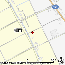 茨城県行方市橋門131周辺の地図