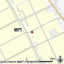 茨城県行方市橋門131周辺の地図