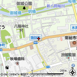 茨城県常総市水海道諏訪町3282周辺の地図