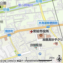 茨城県常総市水海道諏訪町3304周辺の地図