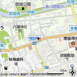 茨城県常総市水海道諏訪町3284周辺の地図