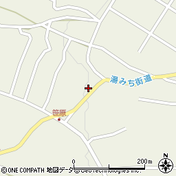 長野県茅野市湖東笹原1008周辺の地図