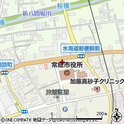 茨城県常総市水海道諏訪町3307周辺の地図