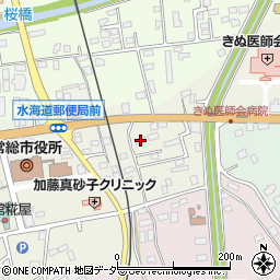 茨城県常総市水海道諏訪町3160周辺の地図