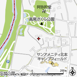 埼玉県北本市高尾9丁目263周辺の地図