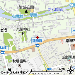茨城県常総市水海道諏訪町3285周辺の地図