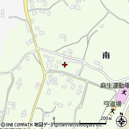 茨城県行方市南218周辺の地図