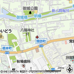 茨城県常総市水海道橋本町3326周辺の地図