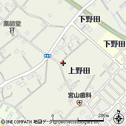 埼玉県白岡市上野田781周辺の地図