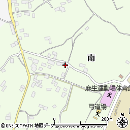 茨城県行方市南283周辺の地図