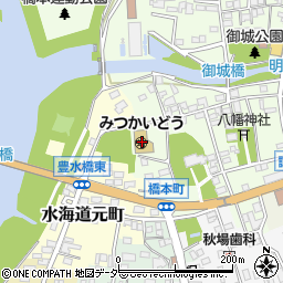 茨城県常総市水海道橋本町3411-3周辺の地図