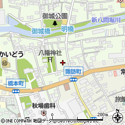 茨城県常総市水海道橋本町3325-2周辺の地図