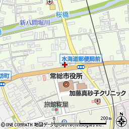 茨城県常総市水海道諏訪町3308周辺の地図