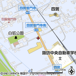長野県諏訪市四賀普門寺481周辺の地図