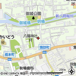 茨城県常総市水海道橋本町3322-3周辺の地図