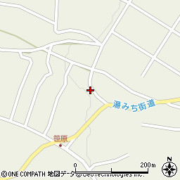 長野県茅野市湖東笹原1012-1周辺の地図