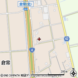 埼玉県春日部市倉常745周辺の地図