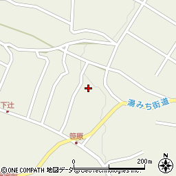長野県茅野市湖東笹原1017-1周辺の地図