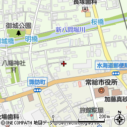 茨城県常総市水海道橋本町3296-20周辺の地図