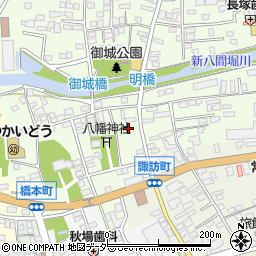茨城県常総市水海道橋本町3322周辺の地図