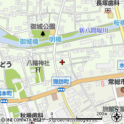 茨城県常総市水海道橋本町3291-2周辺の地図