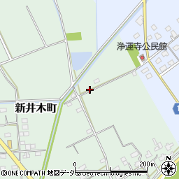 茨城県常総市新井木町620周辺の地図