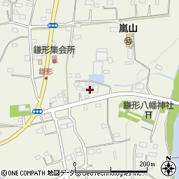 埼玉県比企郡嵐山町鎌形2025周辺の地図