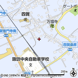 長野県諏訪市四賀普門寺547周辺の地図