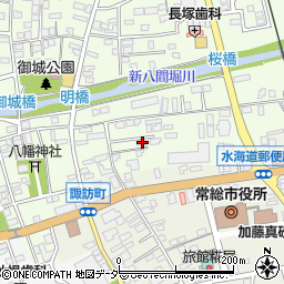 茨城県常総市水海道橋本町3296-19周辺の地図